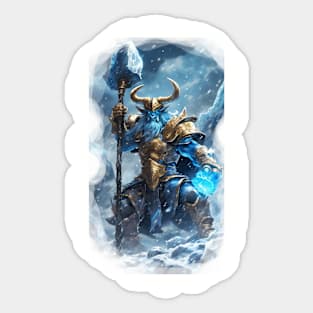 minotaur mage Sticker